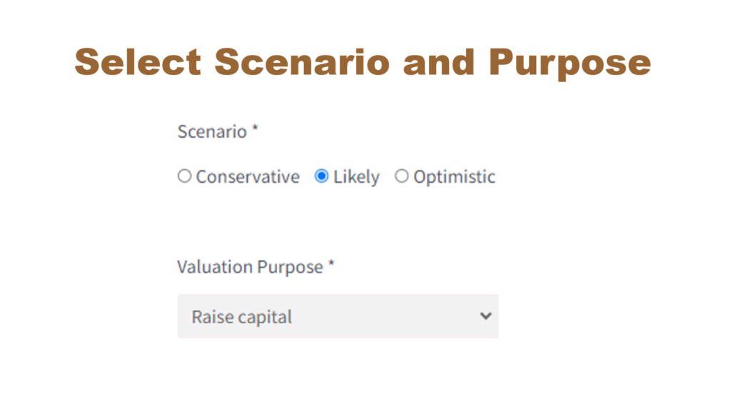 Valuation Scenario
